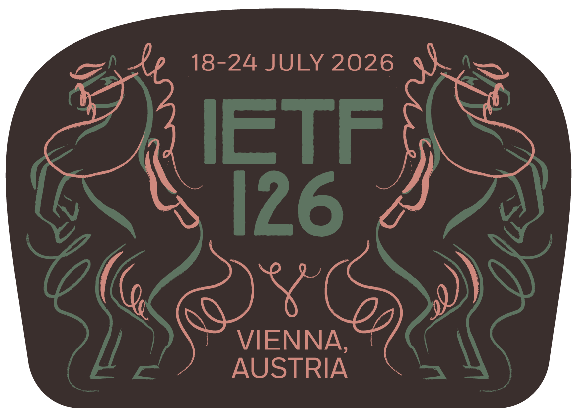 IETF 126 Vienna meeting badge